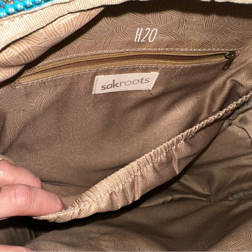 (Sakroots) Peace Owl Large Backpack Bundle - image 8